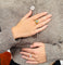 Bague Bague en or jaune avec topaze bleue de 1,5 carat 58 Facettes 2509004