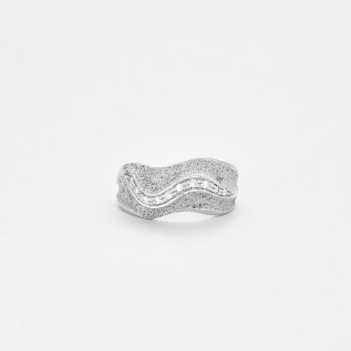 Bague 60 Bague en or blanc et diamants 58 Facettes 2548
