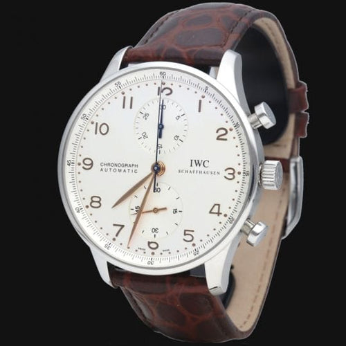 Montre Montre chronographe IWC Portugieser 58 Facettes MT41318