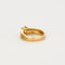 Bague 52 Bague or jaune sertie de diamants 58 Facettes GU42