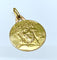 Pendentif Médaille du Christ en or jaune 18 carats 58 Facettes AB489