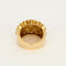 Bague 51,5 Bague dôme en or jaune pavée de diamants 58 Facettes TAR1278