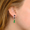 Boucles d'oreilles Boucles d Oreille Jade 58 Facettes