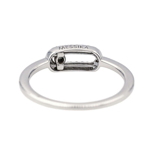 Bague 50 Messika Bague Move Uno Or blanc Diamant 58 Facettes 3946314RV