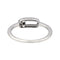 Bague 50 Messika Bague Move Uno Or blanc Diamant 58 Facettes 3946314RV