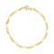 Bracelet Bracelet Maille figaro Or jaune 58 Facettes 4799495CN