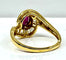 Bague Bague or jaune, rubis et 38 diamants baguettes 58 Facettes AB419