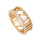 Bague 54 Bague Tiffany & Co. "Atlas" or rose, diamants. 58 Facettes 33919