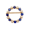Broche Broche antique en or 18k avec perles et pierres bleues 58 Facettes A06460
