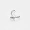 Bague 55 Bague en or blanc et diamants 58 Facettes 2561
