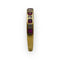 Bague Bague Art déco en or jaune 750/1000 et diamants rubis 58 Facettes 149065527