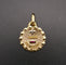 Pendentif AUGIS - Médaille d'Amour or jaune et rubis 58 Facettes C74-04