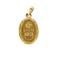 Pendentif AUGIS - Médaille sentimentale en or jaune 58 Facettes GAP1821
