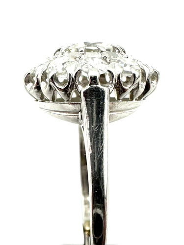 Bague Bague Margurite platine et diamants (2ct environ) 58 Facettes