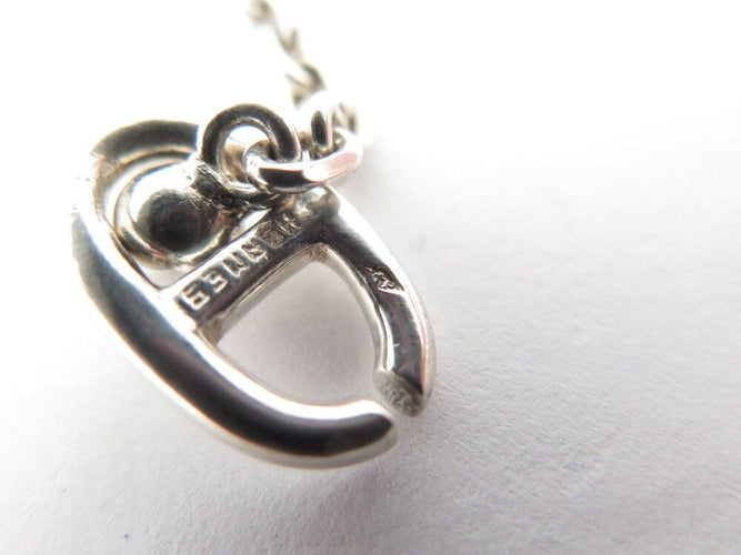 porte cles HERMES chaine d'ancre gaetan de percin en argent 925 8.4gr  holder 58 Facettes 268816