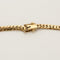 Collier Important Collier en or rose à maille gourmette 58 Facettes CHA5354