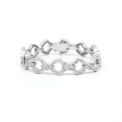 Bracelet Bracelet or et diamants 58 Facettes 200022R