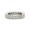 Bague 50 Alliance - Or blanc Diamants 58 Facettes 250011R
