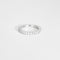 Bague 58.5 Alliance Rivière or blanc diamants 58 Facettes LP1056/12