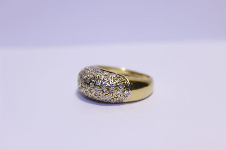 Bague 52 Bague Or Diamants 58 Facettes