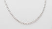 Collier 44.5 Collier rivière en or blanc et diamants 58 Facettes 32532