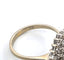 Bague 56 Anello - Anello en or blanc 18k et diamants 58 Facettes