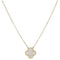 Van Cleef & Arpels - Pendentif "Vintage Alhambra" Nacre Or Jaune 58 Facettes 4227