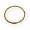 Bracelet Jonc or jaune à ouverture torsadée 58 Facettes 330072470