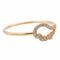 Bague 53 Bague Aile d'ange Or rose Diamant 58 Facettes 579297RV