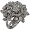 Bague 52 Bague en or blanc sertie d'un diamant naturel taille ancienne de 2,60 carats, certifié HRD. 58 Facettes E33
