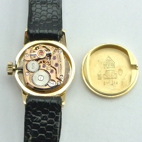 Montre Omega - Genève boîtier en or jaune 18 carats 58 Facettes