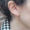 Boucles d'oreilles Boucles d'oreilles - Boucles d'oreilles détachables en or jaune 18 carats et kyanite 58 Facettes TA198