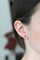 Boucles d'oreilles Boucles d'oreilles saphir bleu taille princesse en or 18 carats 58 Facettes