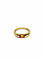 Bague 52 Bague or jaune, citrine orange 58 Facettes
