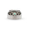 Bague Bague en or blanc avec une émeraude colombienne de 0,38 ct et des diamants 58 Facettes 17565