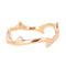 Bague DIOR - BAGUE BOIS DE ROSE DIAMANTS OR ROSE 58 Facettes 3934