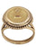 Bague 55 AUGIS - Bague médaille d'amour rubis et diamants 58 Facettes 093351