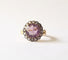 Bague 56 Bague ancienne or jaune 18k - Améthyste et Perles 58 Facettes