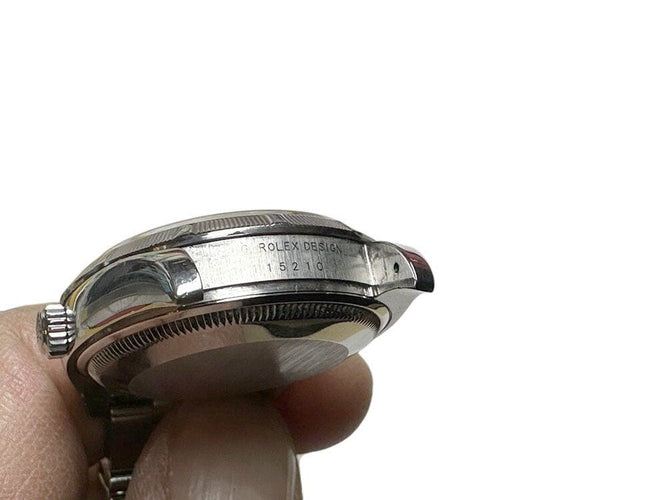 Montre montre ROLEX 15210 oyster perpetual date 34 mm acier automatique 58 Facettes 266340