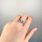 Bague Bague Art-Déco - Platine, diamants & rubis 58 Facettes 230165R