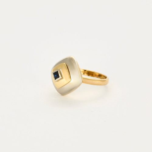 Bague Dôme Saphir