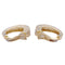 Boucles d'oreilles Clips d'oreilles O.J Perrin "Arena", or jaune, diamants. 58 Facettes 34358
