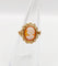 Bague 52.5 Bague vintage or jaune, camée sur coquille 58 Facettes A06091