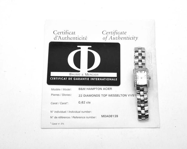 Montre Montre Baume & Mercier Hampton 58 Facettes 4460