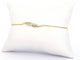 Bracelet Bracelet en or jaune avec diamants sertis en rang 58 Facettes 2361
