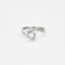 Bague 55 Bague solitaire vintage or blanc diamant 58 Facettes 240 510