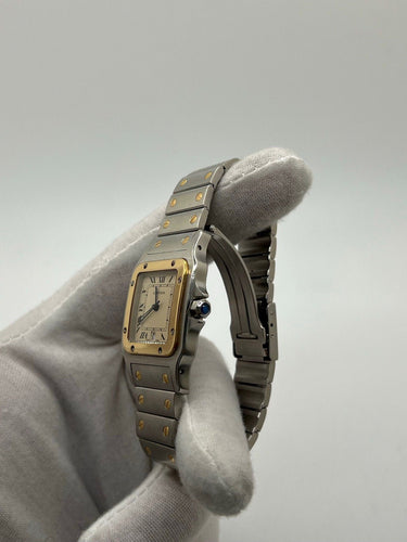 Montre Cartier Santos Galbée 1566 58 Facettes
