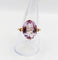 Bague 60 Bague cocktail or rose améthyste (circa 1900) 58 Facettes A05941