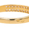 Bague 52 Bague Demi alliance Or jaune Diamant 58 Facettes 4098640RV