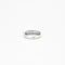 Bague 54 Bague en or blanc et pavée de diamants 58 Facettes 2521